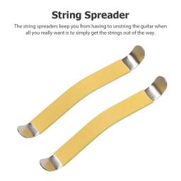Guitarra String Spreader Polonês Limpeza, Fret Care, Luthier Repair Tool, Instrumentos Musicais, Bass Separator, 2Pcs - Image 2