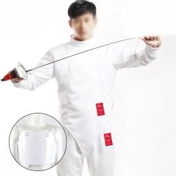 XS-XL esgrima protetor de peito esgrima guarda peito engrenagens de esgrima das mulheres dos homens para folha epee sabre para esgrima treinamento iniciante - Image 2