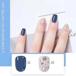 10ml cor sólida unha arte polonês assar-livre secagem rápida água-baseado gel unha polonês embeber fora cor gel suprimentos para a beleza - Image 3