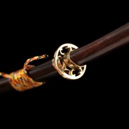 Espada Samurai Miniatura Masculina, Lâmina Katana Japonesa, Modelo de Arma, Ornamento para Casa, Artesanato Colecionável, Presente, 22cm, 1:6 - Image 5