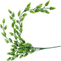 Artificial Hops Flower Vine, Guirlanda de Plantas, Falso Pendurado Faux Hops, Decoração de Casa, 2Pcs, 80cm - Image 6