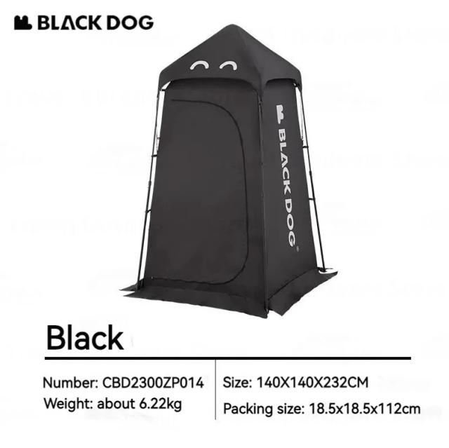 Chuveiro Tenda de Banheiro Naturehike Blackdog: Cabine Automática à Prova d'Água com Protetor Solar para Acampamento Móvel e Alta Privacidade