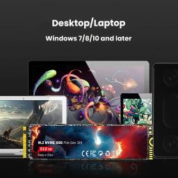Phonepace ssd m2 nvme 128gb 256gb 512gb 1tb ssd m.2 2280 pcie 3.0 unidade de estado sólido interno para computador portátil console de jogos desktop - Image 4