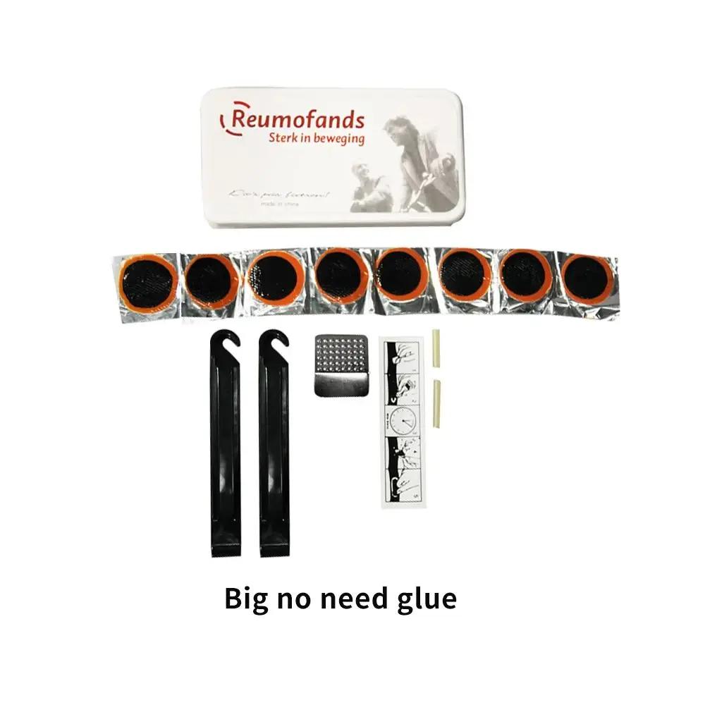 Kits de reparo de pneus de bicicleta ferramentas ciclismo tubo interno remendo enchimento de pneus cola livre remendo frio selante fix portátil tirekit - Image 1