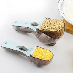 Kit De Alimentação Elevada Para Pet, Colheres De Medição, Alimentador De Tigelas, Recipiente Elevado, Suprimentos De Cozinha, Acessórios Para Cães E Gatos - Image 1