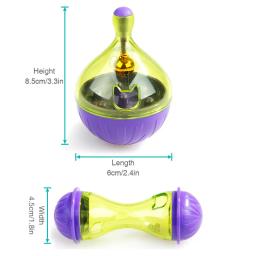 Fun Bowl Feeding Toys for Pets, Dog Tumbler Feeder, Puppy and Kitten, Shaking Leakage, Food Ball Container, Exercício - Image 2