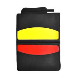 Futebol Árbitro Carteira Notebook, Cartão Vermelho e Amarelo, Registros do Julgamento, Adequado para Competição de Basquete, Natação e Esqui, 11x8cm - Image 4