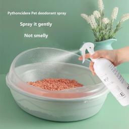 500ml pet spray natural fresco cão gato corpo perfume desodorante perfume remover odor desodorante segurança scented desinfetante - Image 4