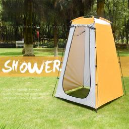 Portable Privacy Shower Tent, Exterior, Impermeável, Vestirio, Abrigo para Camping, Caminhadas, Praia, Vaso sanitário, Banheiro - Image 2