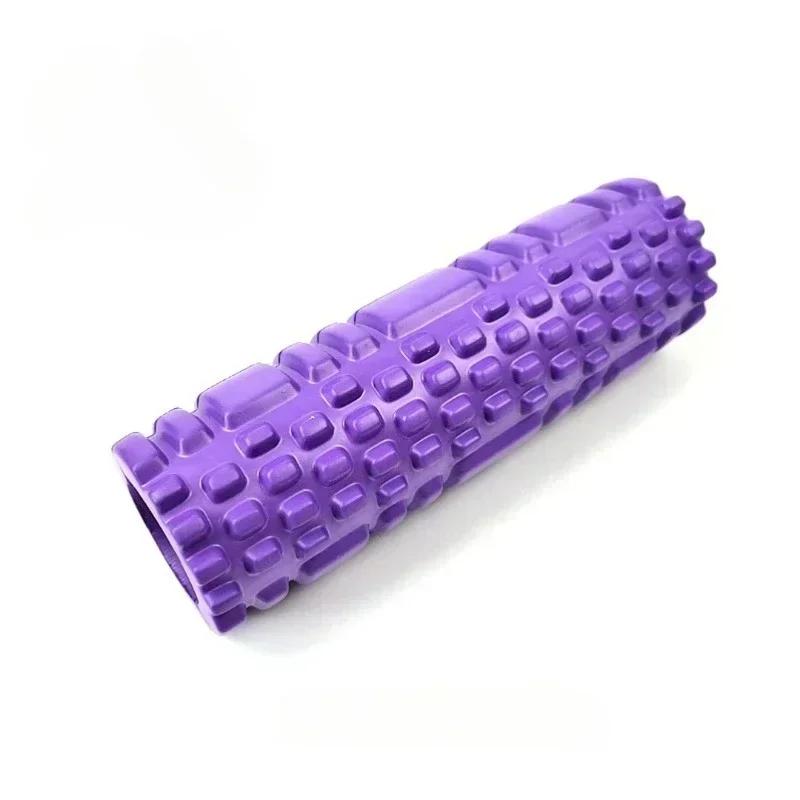 26cm coluna de yoga ginásio fitness pilates rolo de espuma exercício volta massagem rolo yoga tijolo casa equipamentos fitness - Image 1