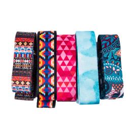 Tapete de Yoga Cinto Cinta elástica Ajustável Sports Sling Ombro Carry Strap Belt Exercício Equiment Ginástica Yoga Cinto Trecho - Image 1