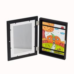 Molduras de arte para crianças, moldura magnética frontal aberta mutável para pôster, foto, desenho, pinturas, exibição de fotos, sem fotos - Image 1