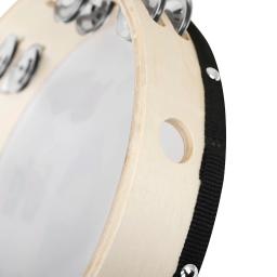 SLADE-Professional Tambourine carneiro mão tambores, música para dança cristã, instrumento de percussão Orff, 10" - Image 6