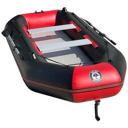 Solarmarine 2.7m 4 pessoas 0.9pvc barco inflável caiaque de pesca grosso e resistente ao desgaste canoa tapete de ar piso com todos os acessórios - Image 4