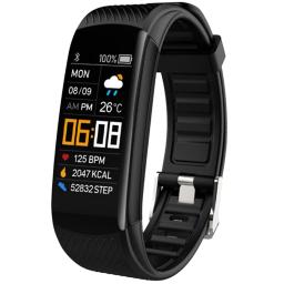 Pulseira de fitness medição pressão arterial pedômetro banda inteligente monitor freqüência cardíaca à prova dwaterproof água saúde rastreador relógio a - Image 1