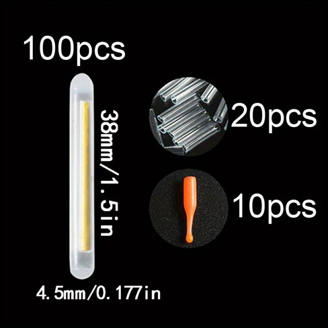 Vara de Pesca Noturna Fluorescente Emissor de Luz Flutuante