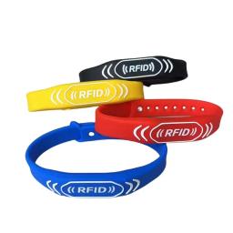 Pulseira Ajustável Regravável, Pulseira RFID Silicone Band, Dados Em Branco Keyfob, Cartão De Controle De Acesso, EM4305, T5577, 5200, 125KHZ, 1Pc - Image 1