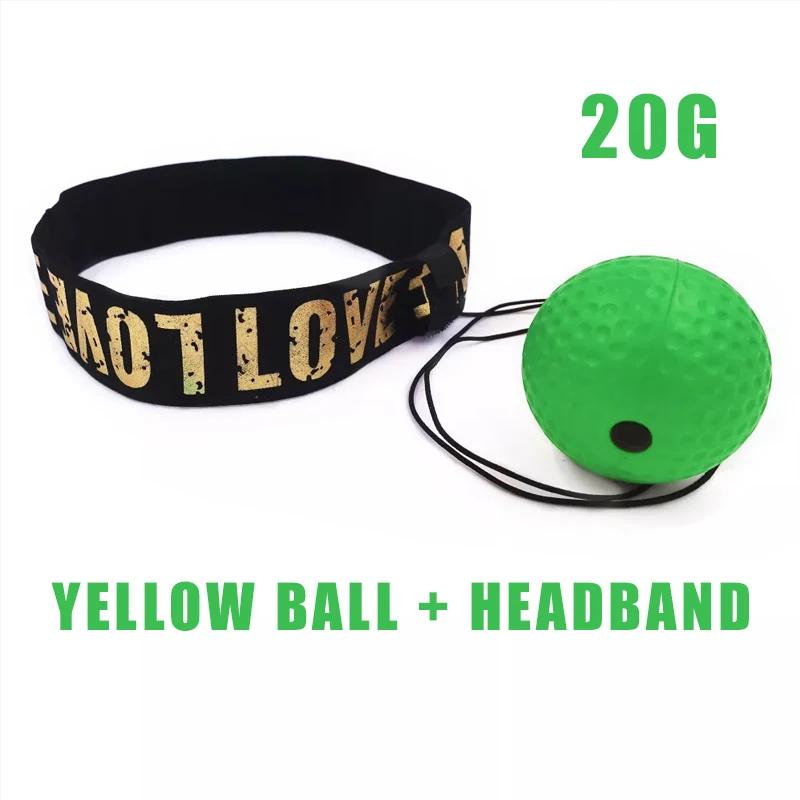 Bola De Boxe Profissional com Cordas, Treinamento Sanda, Headband Ajustável, Mão e Olho Velocidade de Reação, Home Exercício Acessórios - Image 1