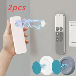 2 pçs ganchos magnéticos suporte magnético montagem na parede forte ímã gancho para soquete suporte de armazenamento controle remoto casa organizador gancho - Image 1