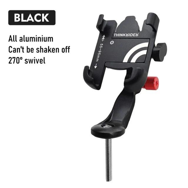 Suporte de Telefone para Bicicleta ThinkRider-MTB com Rotação de 270 ° em Alumínio Ajustável RXC-C33