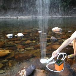 Chuveiro Doméstico Portátil, Banho ao ar livre, Dormitório Selvagem Mágico, Cabeça de chuveiro elétrica simples, Acessórios do banheiro - Image 2