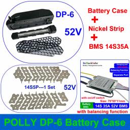 POLLY Caixa de Bateria para DIY DP6 Bateria, Caixa Vazia, Níquel Strip, Peças Fit, 36V, 48V, 52V, 18650 Cell, 10S, 13S, 14S, 35A, BMS, 70 PCes - Image 3