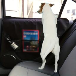 Anti Scratch Car Pet Mat, Porta lateral Anti Kick protetora, Suprimentos de pano Oxford - Image 1