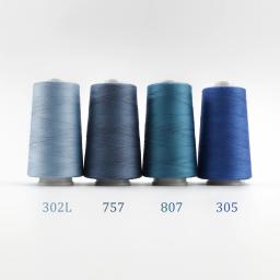 Linha Quilting de algodão para costura mecânica, máquina multiusos, 18 cores disponíveis, 40S, 3, 2500 metros, 40WT - Image 5