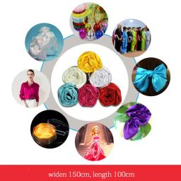 Juwensilk j100cm * 150cm tecido de cetim leite brocado de seda pano 16 cores caixa de presente forro lieb vestido - Image 4