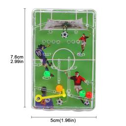 5 pçs jogo de labirinto de futebol crianças aprendizagem precoce brinquedos festa de aniversário decoração presentes meninos meninas brinquedos de futebol saco de presente giveaway - Image 5