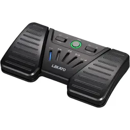 Lekato-Page Turner Pedal silencioso recarregável sem fio, Página Turner Pedal para Tablets, Smartphones App Controller - Image 6