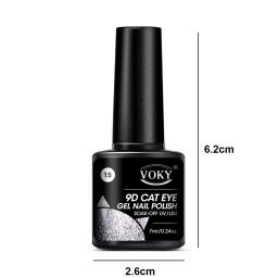 Gel Olho de Gato Esmalte, Pedra de Cristal, LED UV, Semi-Permanente, Brilhante, Amplo, Presentes DIY, 7ml - Image 4