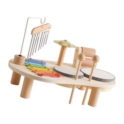 Xilofone Percussão de madeira Drum Set for Children, Motor, Jardim de infância, Crianças, Crianças, Idades 3, 4, 5, 6 Years Old, Holiday Gifts - Image 3