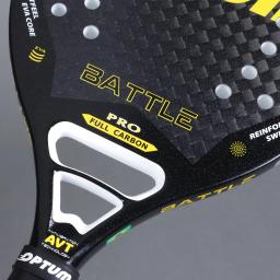 Raquete de tênis de praia de superfície áspera de fibra de carbono OPTUM BATTLE 12K com bolsa de cobertura - Image 5