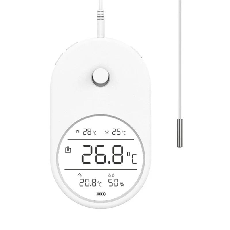 Termômetro eletrônico de aquário, 3 em 1, Higrômetro Digital LCD, Ferramenta de medição da temperatura da água com sonda para aquário - Image 1