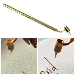 Linha fina pintura fluida caneta escritor, ferramenta caligrafia, forro de alumínio para artistas, estudantes, esboçando, arte artesanato Smudge - Image 1
