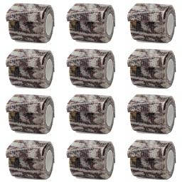 1/6/10/15 pces camuflagem biônica esporte autoadesivo elástico bandagem envoltório fita elastoplast para joelho apoio almofadas dedo tornozelo palma - Image 1