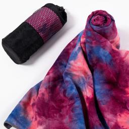 Toalha de ioga quente antiderrapante, feita de fibra ultrafina macia absorvente, disponível em várias cores, adequada para Bikram Pilates ﻿ - Image 4