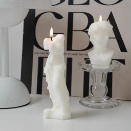 David estátua vela perfumada, lembrança criativa, presente decorativo, Venus Styling cera, atacado - Image 3