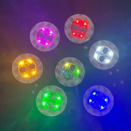 LED Light Up Coasters Adesivo, Atmosfera Adereços, Garrafa de vinho Adesivos Luzes, Boate Light, Festa da Cerveja, Glow Glass Coaster - Image 6