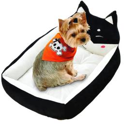 Quente cama para animais de estimação de pelúcia gato térmico dormir cama inverno pelúcia aquecimento camas de gatinho gato caverna para gatos gatinhos filhotes - Image 1