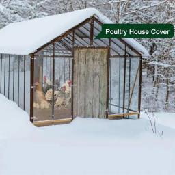 Película Impermeável De Plástico Transparente Barraca De Isolamento Toldo Ao Ar Livre Lona Impermeável Terraço De Plantas Suculentas - Image 5