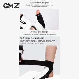Luvas de couro de Taekwondo para adultos e crianças, protetor de pulso Sparring Karate, boxe, artes marciais, meia de palma - Image 5