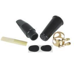 Saxofone Bocal Set, Clip, Cap, Reed, Dental Pad para Alto, Tenor, Sax Soprano, Acessórios para Instrumentos Musicais, 5pcs - Image 5