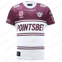 Camisola de treino australiana NRL Manly Warrior, colete Sea Eagles, camisola de rugby, uniforme adulto e infantil, nova chegada, verão, 2024 - Image 3