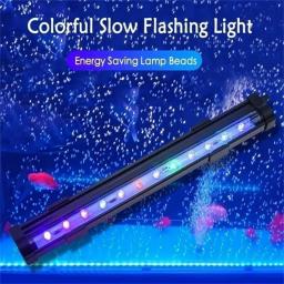 Aquário Fish Tank Luz LED Colorida, Bar Faixa Lâmpada, iluminação submersível, impermeável, luzes submersíveis, EU Plug, EU Plug - Image 3