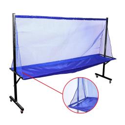 Rede de coleta de tênis de mesa rolante, equipamento portátil de treinamento, coletor de reciclagem de pingue-pongue para prática de multi bola interna e externa - Image 1