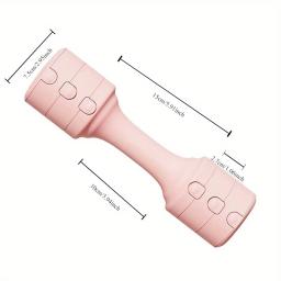 Haltere De Peso Ajustável Para Mulheres, Equipamento De Fitness Em Casa, Exercício De Yoga, Emagrecimento De Braço, Treinamento De Braço, Portátil, 2Pcs - Image 5
