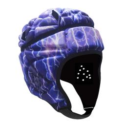Capacete de futebol respirável, confortável de usar futebol, chapelaria acolchoada, adequado para hóquei lacrosse, THJ99 - Image 6