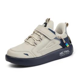 Tênis de esportes infantis, couro antiderrapante, tênis de corrida ao ar livre, tênis respiráveis, tênis de caminhada para meninos e meninas, moda - Image 1
